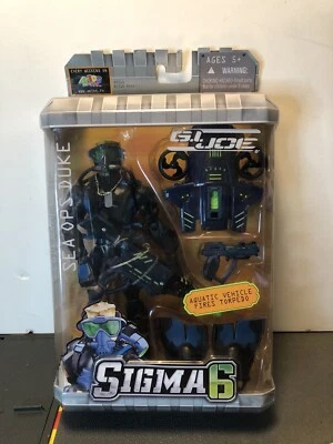 GI Joe Sigma 6 Nombre en clave: Figura SEA OPS DUKE NUEVO buzo Frogman sellado Foto 1 de 4