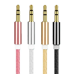 1M to 3M Headphone Aux Cable Audio Lead 3.5mm Jack to Jack Stereo PC Car Male - Picture 1 of 24