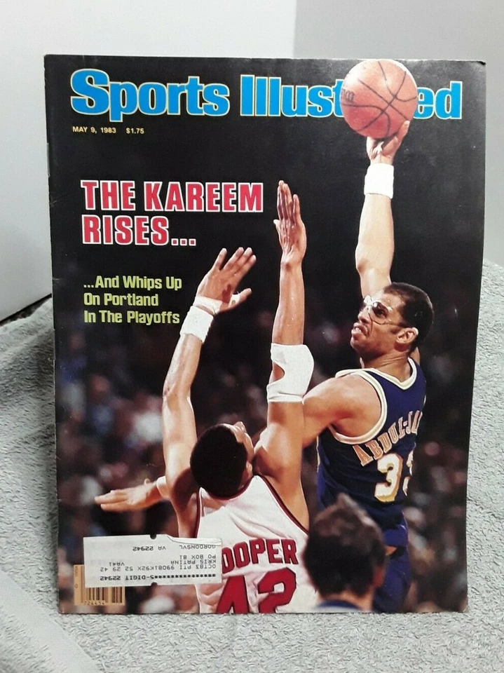 Sports Illustrated May 9 1983 Kareem Abdul Jabbar Lakers - Image 1 of 1
