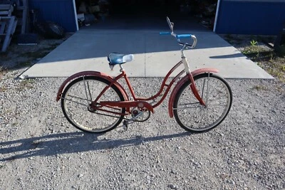 Old Vintage Schwinn Spitfire Bicycle Bike from 1955 - Pickup Only - Image 1 of 4