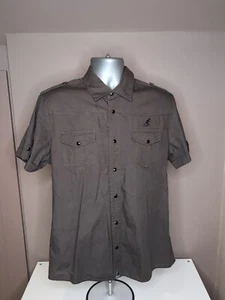 Camisa manga corta kangol Black Label edition grande gris - Imagen 1 de 13