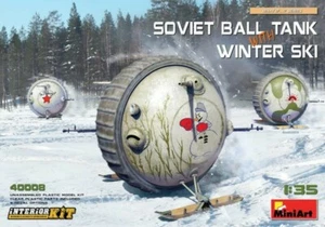 MINIART MODELS 1/35 Soviet Ball Tank w/Winter Ski & Interior MIA40008 - Picture 1 of 1
