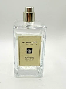 Jo Malone Wood Sage & Sea Salt Cologne Spray 3.4 oz 100 ml 80% FULL see picture - Picture 1 of 5