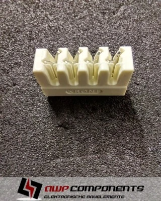 (5 Stk.) 6048 1 090-00 -   9 6048 1 090 00  -  PCB Klemme 4-Pin,  ADC Krone - Image 1 of 3