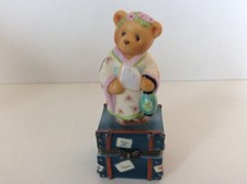 CHERISHED TEDDIES 441112 JAPAN COVERED BOX FIGURINE