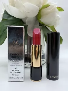 Lancome L’ABSOLU ROUGE Lipstick 47 ROUGE RAYONNANT Cream 3.4g / .12 Oz - Picture 1 of 1
