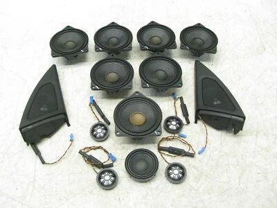 10-17 BMW F07 535i 550i GT CONJUNTO DE ALTO-FALANTES TWEETER PORTA TRASEIRA ESQUERDA DIREITA FRONTAL 080222 - Imagem 1 de 4