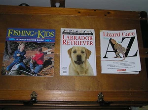 Lot of 3 FISHING WITH KIDS Dog Breed Handbook LABRADOR RETRIEVER Lizard Care - Picture 1 of 8