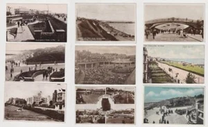 Postales Clacton on Sea x 9. Postalmente usado y sin usar. - Imagen 1 de 1