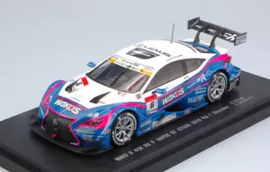 Model Car Scale 1:43 Ebbro Lexus RC F N.6 4th Okayama Super Gt 500 K.O - Picture 1 of 1