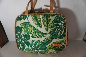 Stephanie Johnson Seychelles Green Leaf ML Traveler Case SALE - Picture 1 of 9