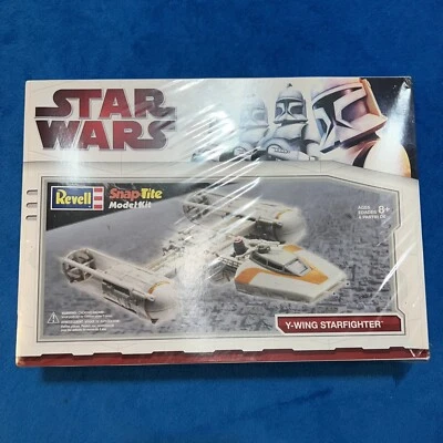 NEW Revell Star Wars Y-Wing Starfighter SnapTite Model Kit, Still Shrink-Wrapped - Image 1 of 4