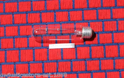 BOX of 9 new GE 40 watt T10 showcase CLEAR Light BULB tube 40T10 appliance 40w - Image 1 of 4