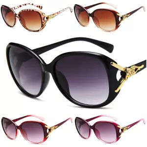 Stylish Ladies Oversized Designer Large Frame Women Sunglasses UV400 Protection - Picture 1 of 9