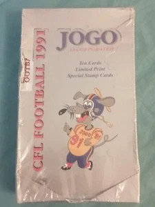 1991 CFL Football Jogo Box 36 Packs Football Karten OVP NEU Look For NFL Stars! - Bild 1 von 5