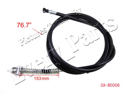 Cable Freno Trasero 76.7" Gy6 50cc 150cc Ciclomotor Scooter Taotao Roketa Foto 1 de 2