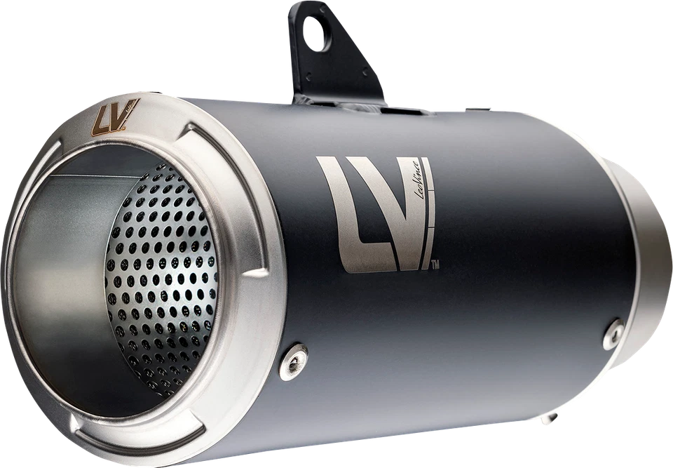 Leo Vince LV-10 Slip-On Muffler Black for Ducati Scrambler 2021-2022 15250B - Изображение 1 из 1