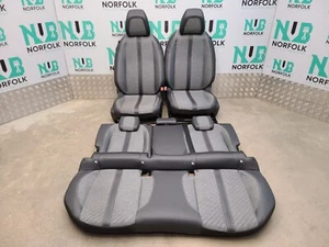 Peugeot P21E 208 Seats Seat Set Half Leather GT Line 27/3/25 2C2C - Picture 1 of 24