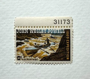 Vintage Rare US Scoot # 1374 - 1969 6c John Wesley Powell Stamp - Bild 1 von 1