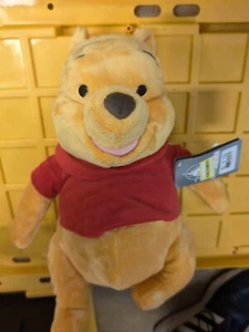 Winnie the Pooh Medium Plush Official Disney Store NWT - Picture 1 of 2