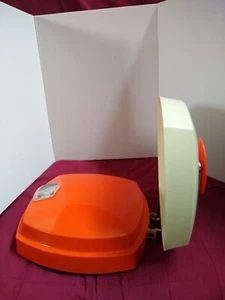 Retro Orange German Soehnle Kitchen Hanging 5 Lb Scale with removable tray - Picture 1 of 15