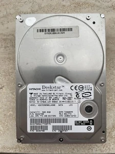Hitachi Deskstar SUN 500GB 3,5 Zoll 7.2K 3G SATA HDD HDS7250SASUN500G 0A32216 - Foto 1 di 2