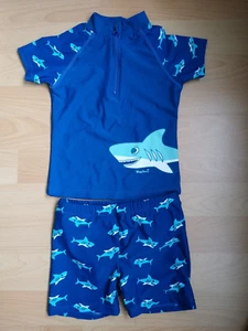 Schwimm-Set / UV-Badeoutfit / UV-Shirt + Hose / Schwimmkleidung (Gr. 86/92 ) - Bild 1 von 4