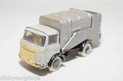 FJ FRANCE TOYS BERLIET CAMION POUBELLE GRIS EXCELLENT ETAT - Photo 1/4