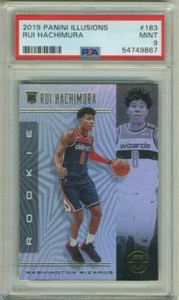 2019-20 Panini Illusions #183 Rui Hachimura PSA 9 RC Rookie Free Shipping! - Picture 1 of 2