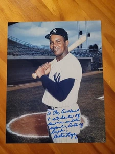 Hector Lopez AUTO ~ 8x10 Signed Photo ~ Personalized ~ NY Yankees NYY - Picture 1 of 1