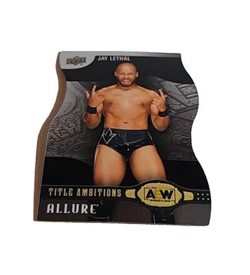 2022 Upper Deck AEW Allure Title Ambitions Jay Lethal #TA-33 NM - Image 1 of 2