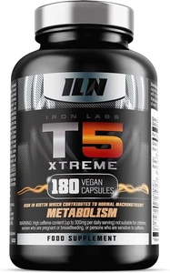T5 Xtreme 180 Capsules | High Strength Fat Burner, Keto, Green Tea, L-Carnitine, - Picture 1 of 5