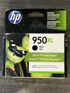 New Genuine HP 950XL Black Ink Cartridge Exp 11/2020 - Picture 1 of 2