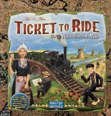 Ticket to Ride: Nederlands Map Pack Expansion #4 by Days of Wonder DOWDO7220 - Image 1 of 2