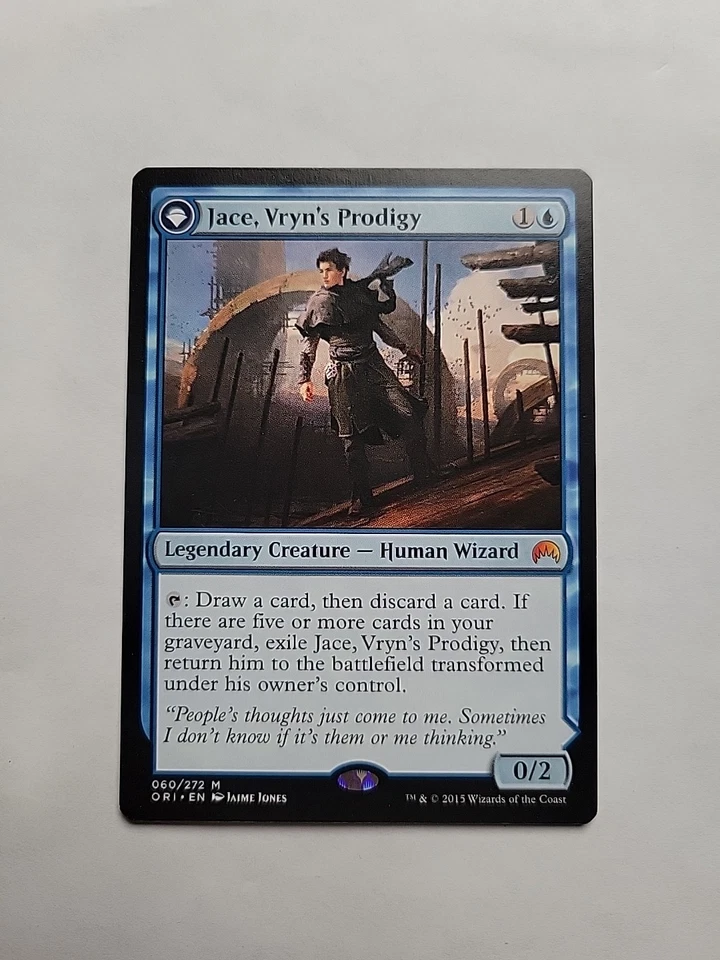 MTG - Jace, Vryn's Prodigy _ Magic Origins Regular Mythic #060 - Image 1 of 3