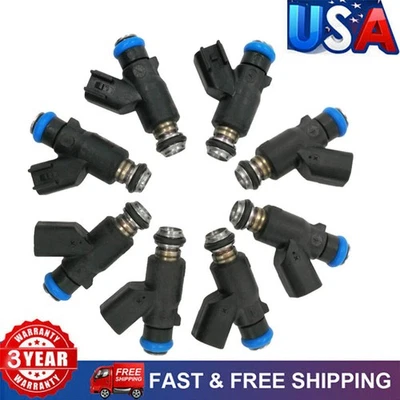 Inyectores de combustible para Chevrolet Silverado 2500 3500 HD 6,0 L 2010 2011-2019 8 un. Foto 1 de 4