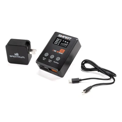 Spektrum Accessories S100 1x100W USB-C Smart Charger, 65W USB-C GaN Power - Image 1 of 3