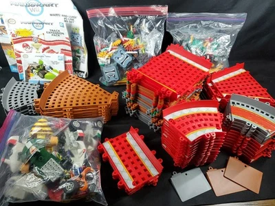 Mario Kart Wii Knex & Add Ons Cars Parts Track See Detailed Pics Huge LOT ** - Image 1 of 4
