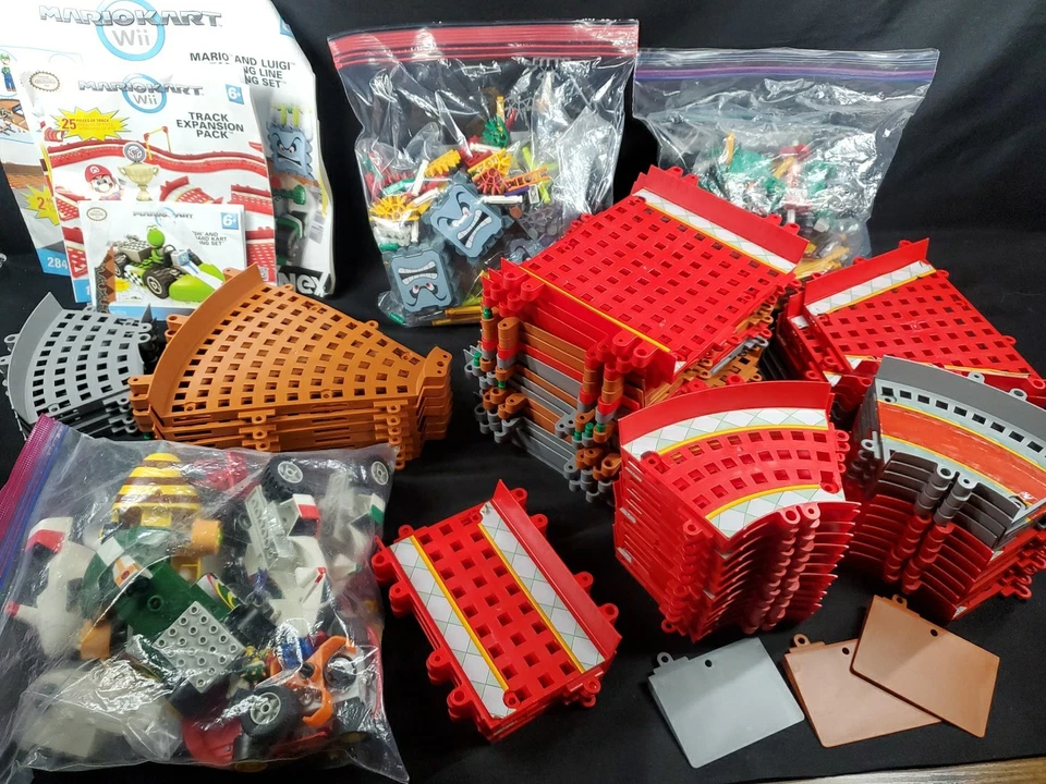 Mario Kart Wii Knex & Add Ons Запчасти для Автомобилей Трек Смотрите Подробные Фото Огромный ЛОТ ** - Изображение 1 из 4
