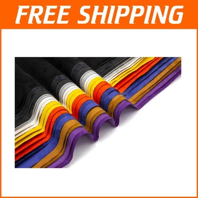 Versatile Stretchable Black Microfiber Suede for Car Interiors - 19.68x59.06in - Image 1 of 4