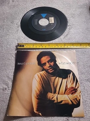 Maxi Priest 45 - Wild World, On And On- 1988 - 7" Mini Vinyl  - Image 1 of 4
