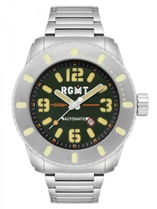 RGMT Herrenuhr All-Brite Automatik mit Edelstahlband 100 ATM Saphirglas RG-8053- - Picture 1 of 1