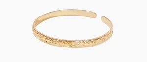 Bracciale floreale placcato oro 18k il nostro ricambio cambio nuovo - Foto 1 di 2