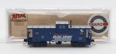 Caboose de visión extendida Atlas 30359 N Montana Rail Link #1001 EX/caja Foto 1 de 4