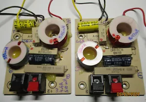 Crossover Pair - Boston Acoustics Model 380 2-Way for 6 ohm 8" Woofer 1" Tweeter - Picture 1 of 7
