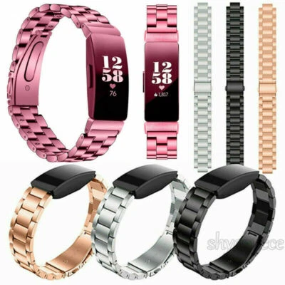 Correa de reloj de acero inoxidable iNspire para pulsera Fitbit Inspire HR Foto 1 de 4