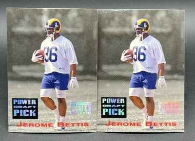 (2) Jerome Bettis 1993 Pro Set Power Draft Picks PDP14 Rookie RC Los Angeles - Image 1 of 2