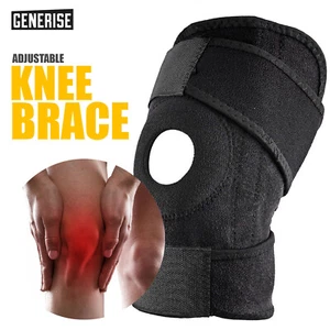 Knee Brace Support Neoprene Patella Stabilising Belt Adjustable Strap Bandage UK - Picture 1 of 11