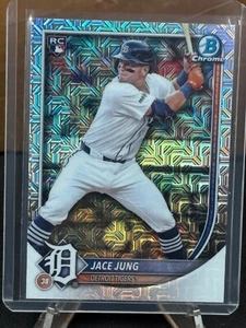 Bowman 2025 cromo MOJO REFRACTOR #59 Jace Jung RC - Detroit Tigers - Imagen 1 de 2