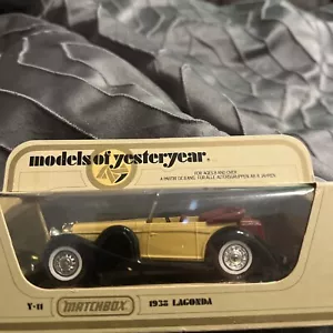 MODELS OF YESTERYEAR Y-11 1938 LAGONDA NEW IN BOX - Picture 1 of 3